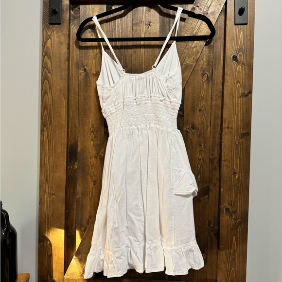 White Cotton Dress - Picture 2 of 3